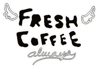 FRESH COFFEE ALWAYS logo