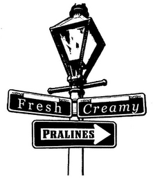 FRESH CREAMY PRALINES logo