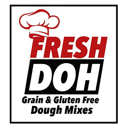 FRESH DOH GRAIN & GLUTEN FREE DOUGH MIXES logo