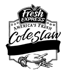 FRESH EXPRESS AMERICA'S FRESH COLE SLAW logo
