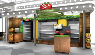 FRESH EXPRESS FRESH FOOD FAST MMMMM logo