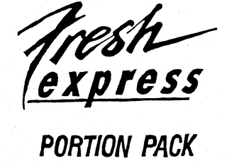 FRESH EXPRESS PORTION PACK logo