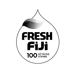 FRESH FIJI ATTACKS 100 STAINS logo