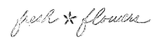 FRESH FLOWERS logo