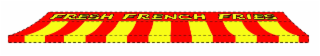 FRESH FRENCH FRIES logo
