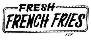 FRESH FRENCH FRIES FFF logo