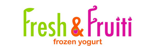 FRESH & FRUITI FROZEN YOGURT logo