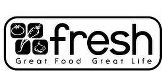 FRESH GREAT FOOD GREAT LIFE logo