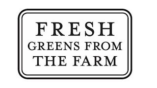 FRESH GREENS FROM THE FARM logo