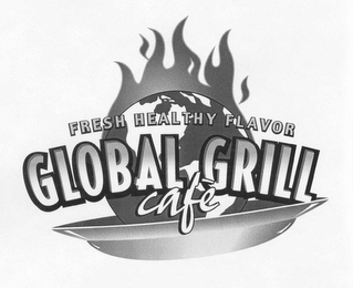 FRESH HEALTHY FLAVOR GLOBAL GRILL CAFE logo
