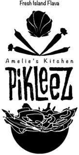 FRESH ISLAND FLAVA AMELIE'S KITCHEN PIKLEEZ logo