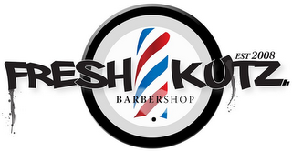 FRESH KUTZ BARBERSHOP EST 2008 logo