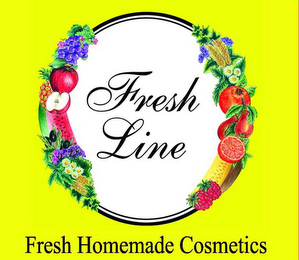 FRESH LINE FRESH HOMEMADE COSMETICS logo