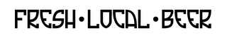 FRESH LOCAL BEER logo