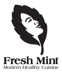 FRESH MINT MODERN HEALTHY CUISINE logo
