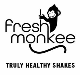 FRESH MONKEE TRULY HEALTHY SHAKES logo