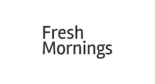 FRESH MORNINGS logo