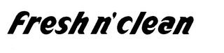 FRESH N' CLEAN logo