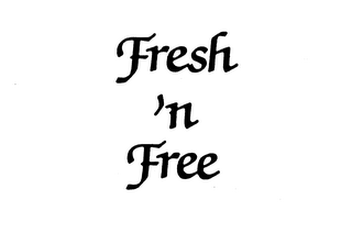 FRESH 'N FREE logo