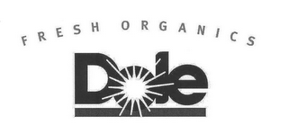FRESH ORGANICS DOLE logo
