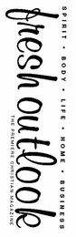 FRESH OUTLOOK THE PREMIERE CHRISTIAN MAGAZINE logo