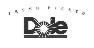 FRESH PICKED DOLE logo