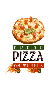 FRESH PIZZA ON WHEELS logo