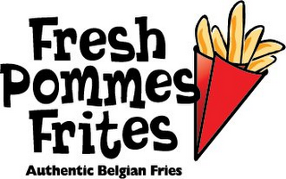 FRESH POMMES FRITES AUTHENTIC BELGIAN FRIES logo