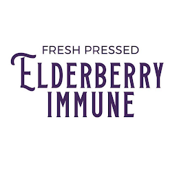 FRESH PRESSED ELDERBERRY IMMUNE logo