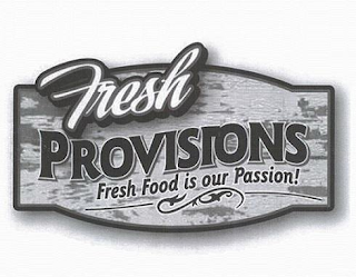 FRESH PROVISIONS FRESH FOOD IS OUR PASSION! logo