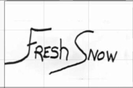 FRESH SNOW logo