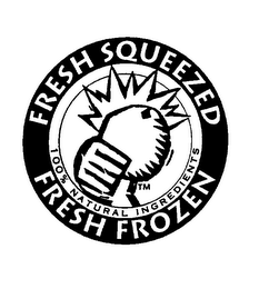 FRESH SQUEEZED FRESH FROZEN logo