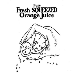 FRESH SQUEEZED ORANGE JUICE logo