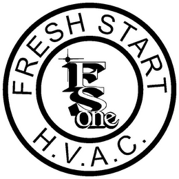 FRESH START H.V.A.C. F S ONE logo
