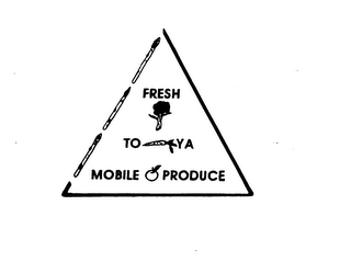 FRESH TO YA MOBILE PRODUCE logo