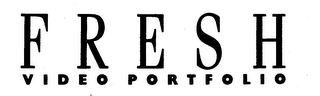 FRESH VIDEO PORTFOLIO logo