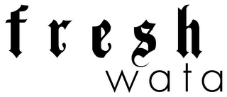 FRESH WATA logo