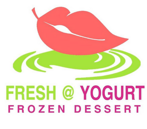 FRESH @ YOGURT FROZEN DESSERT logo