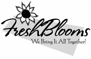 FRESHBLOOMS WE BRING IT ALL TOGETHER! logo