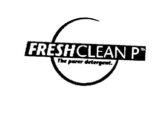 FRESHCLEAN P THE PURER DETERGENT. logo