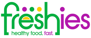 FRESHIES HEALTHY FOOD. FAST. logo