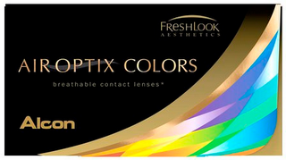 FRESHLOOK  AESTHETICS  AIR OPTIX COLORS BREATHABLE CONTACT LENSES ALCON logo