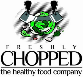 FRESHLY CHOPPED THE HEALTHY FOOD COMPAGNY logo