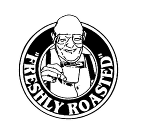 "FRESHLY ROASTED" logo