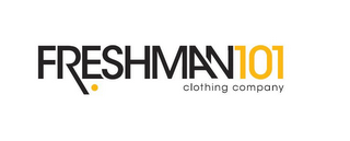FRESHMAN 101 CLOTHING COMPANY logo