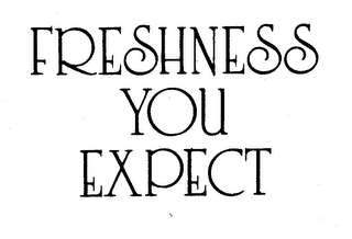 FRESHNESS YOU EXPECT logo