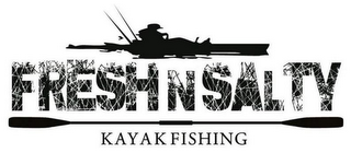 FRESHNSALTY KAYAK FISHING logo