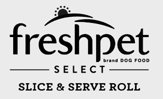 FRESHPET BRAND DOG FOOD SELECT SLICE & SERVE ROLL logo