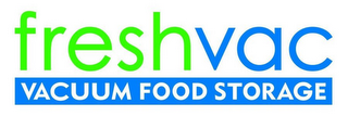 FRESHVAC VACUUM FOOD STORAGE logo