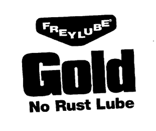 FREYLUBE GOLD NO RUST LUBE logo